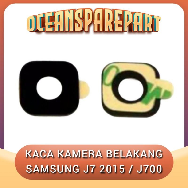 Kaca kamera lensa kamera belakang samsung J7 j700 2015