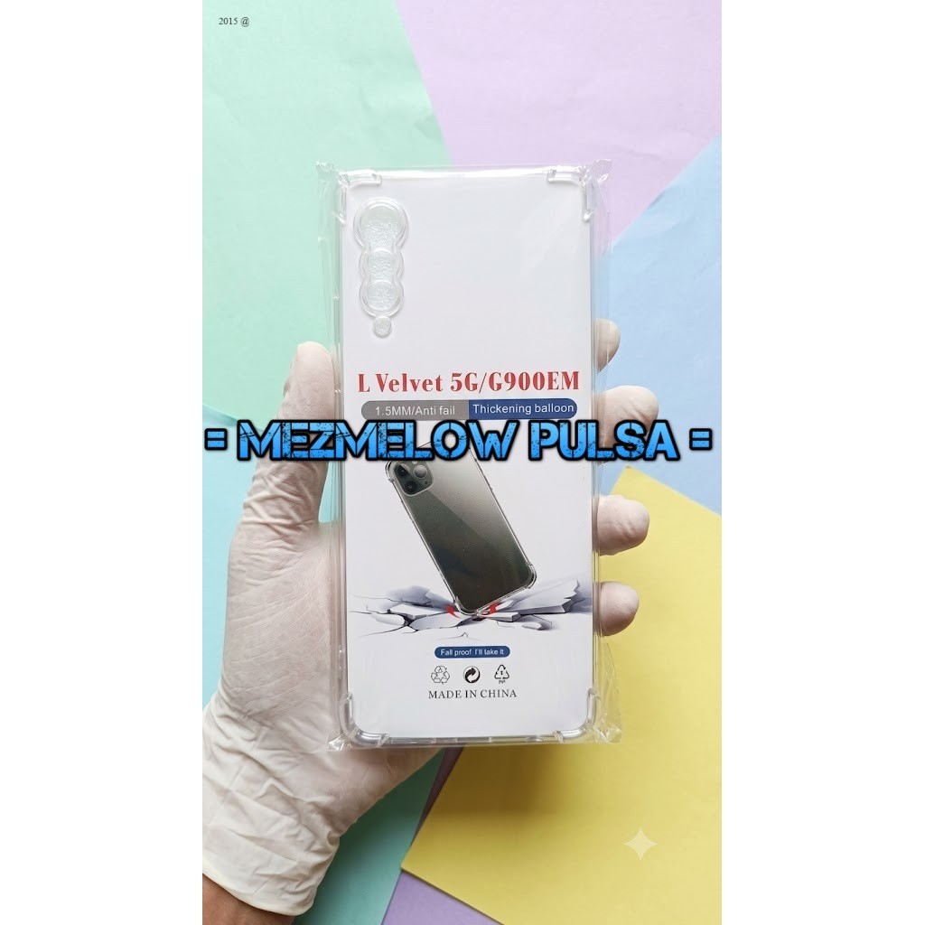 Softcase Silikon Transparant Casing Caseng LG Velvet 4G / LG VELVET 5G