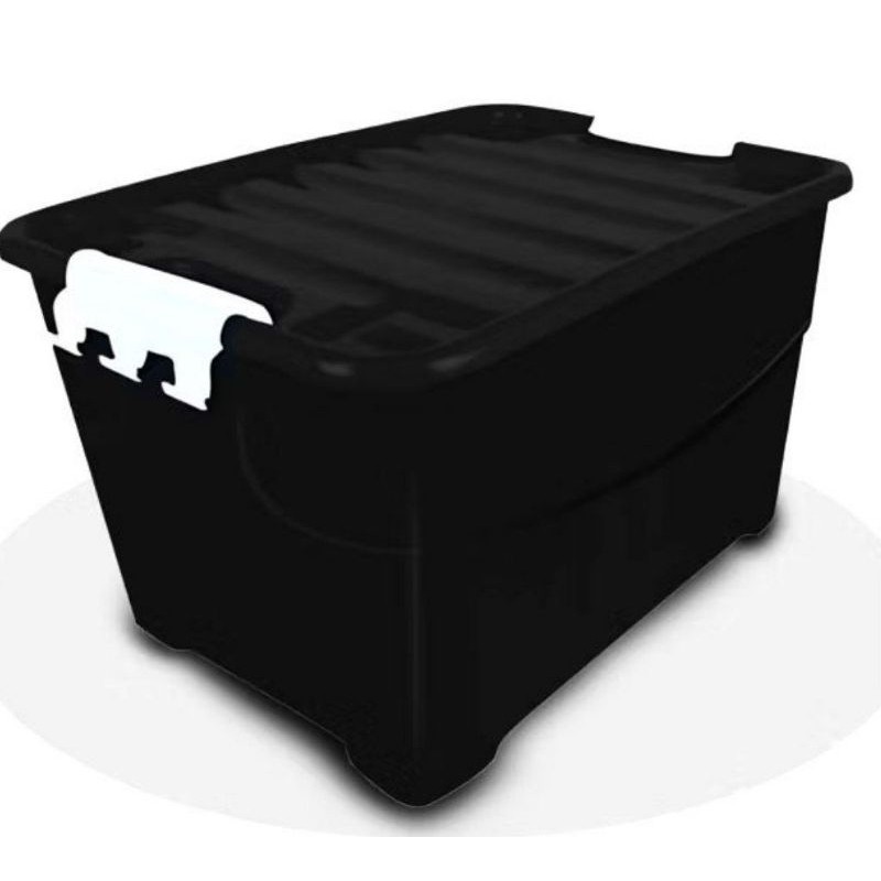 Container box 50 liter / Box 50 liter plus tutup ada roda
