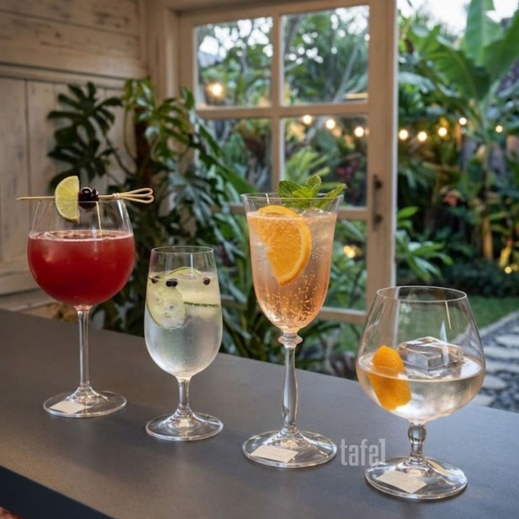 Elegant Bali Stemware / Cocktail Glass / Gelas Wine - 1 Pcs