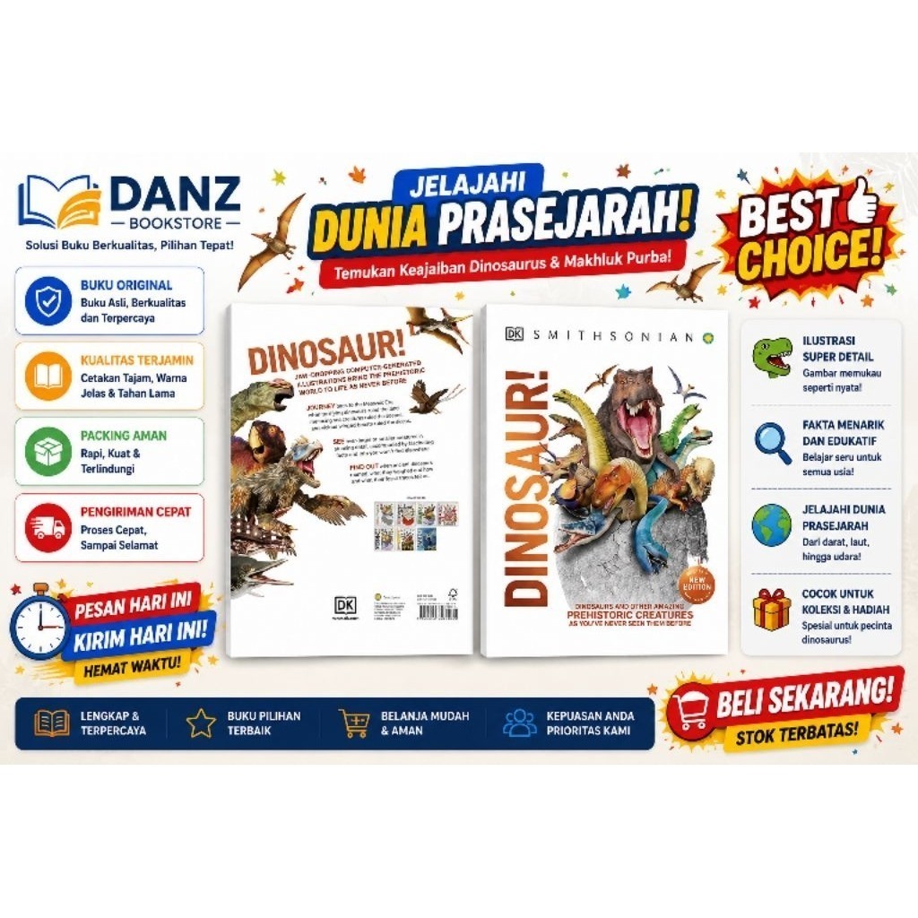 Buku DINOSAUR (DK Smithsonian)