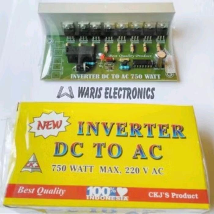 Hot Produk Rangkaian Kit Inverter DC ke AC 1000W dan 750 Watt - CKJ 750W  Terbaik dan Terlaris