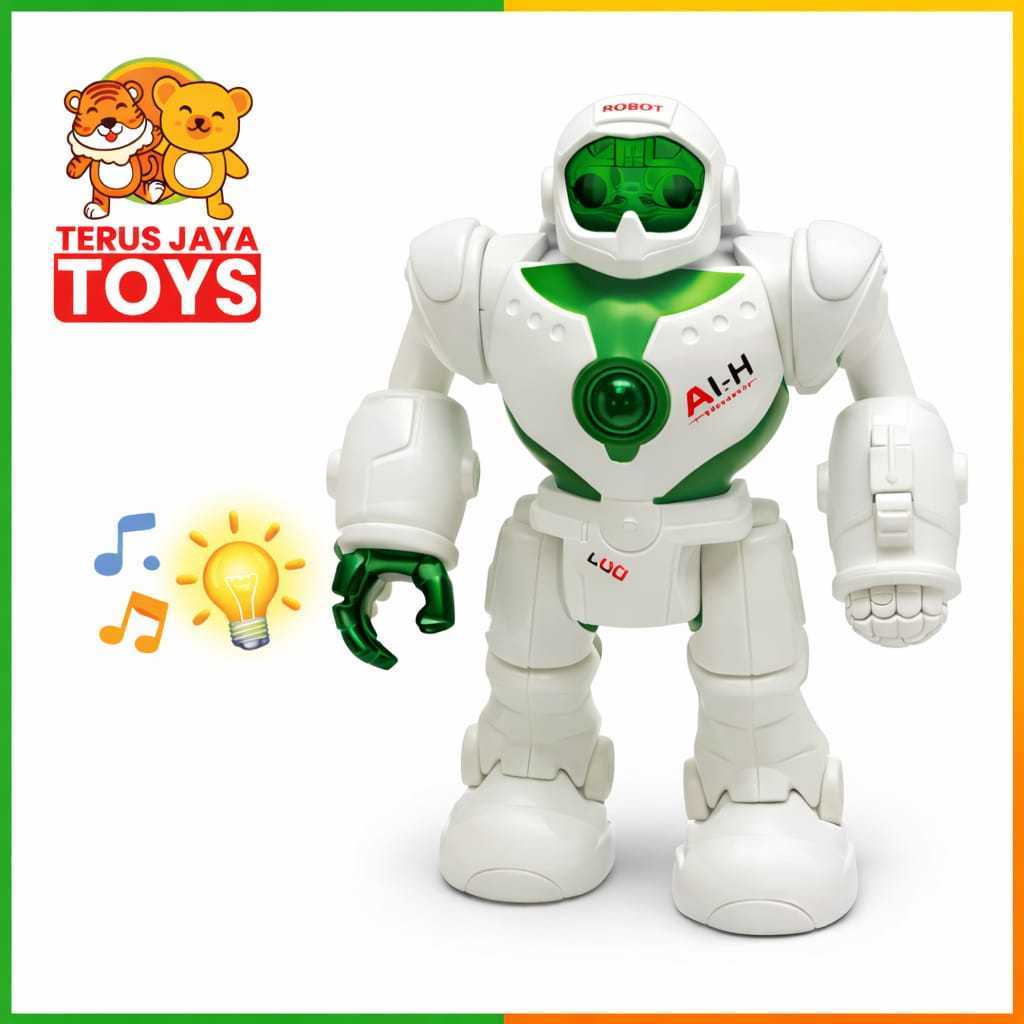 MAINAN ROBOT BATERAI/MAINAN ROBOT INTELIGENT / MAINAN ROBOT BISA JALAN