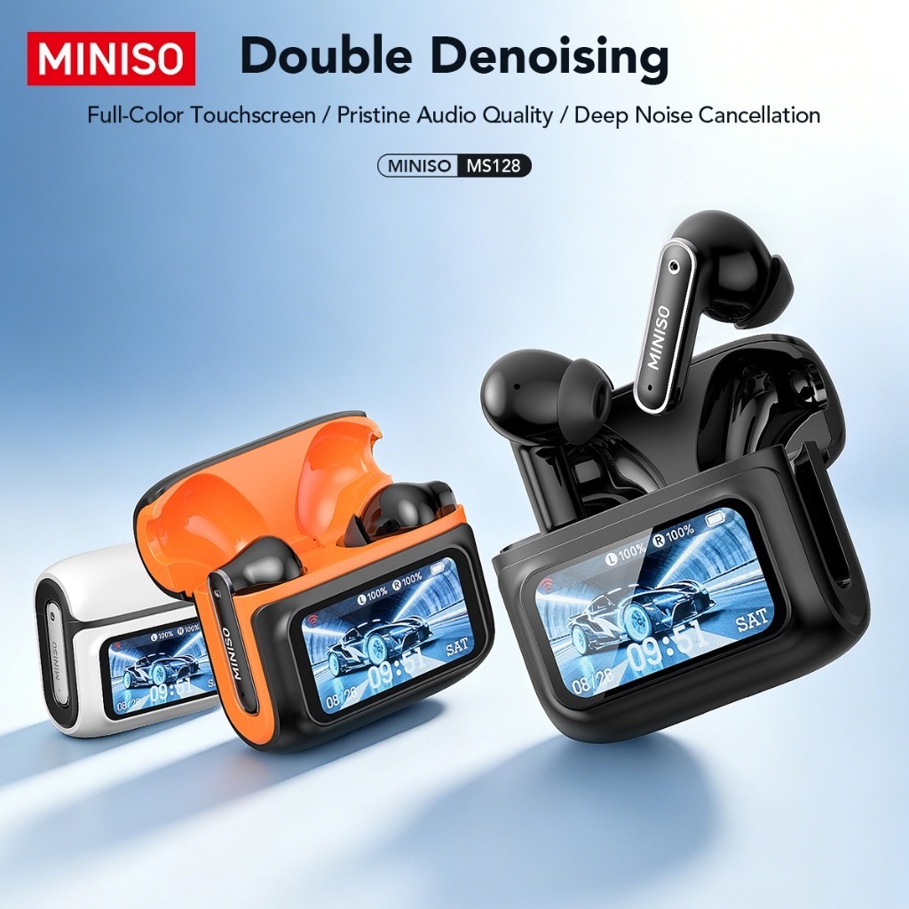 MINISO MS128 Earphone Wireless TWS ANC Bluetooth 6.0