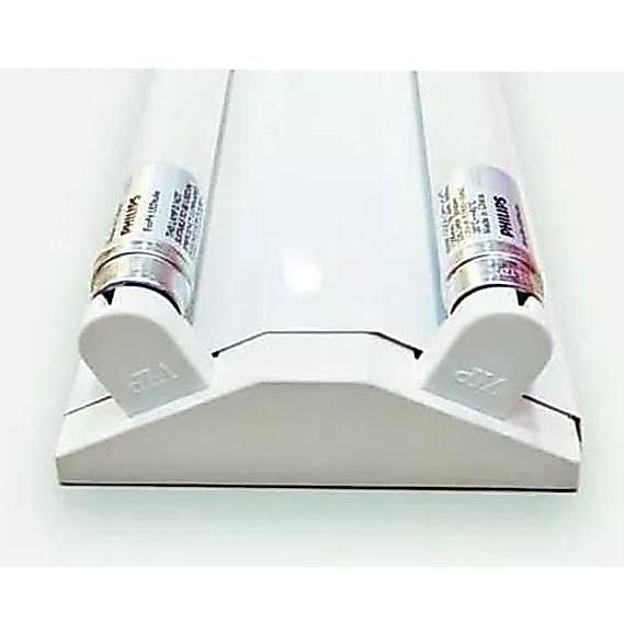 Kap Lampu housing V TL T8 + Set LED 16 watt 2x16 / Neon 36 watt 2x36 - TL LED BIASA