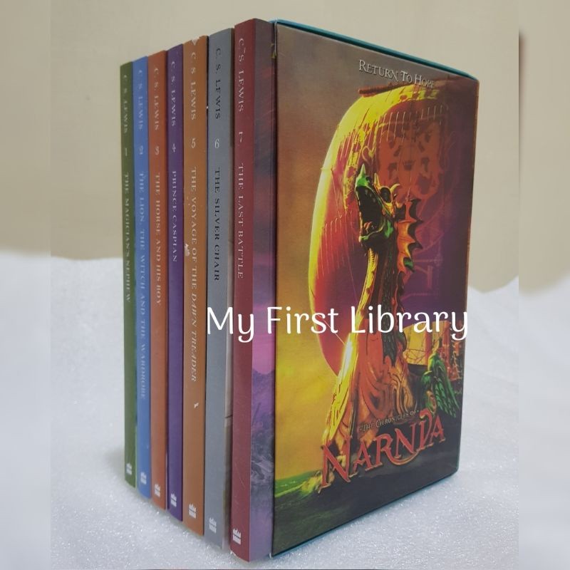 The Chronicles of Narnia 7 buku (tanpa box)     Berkualitas