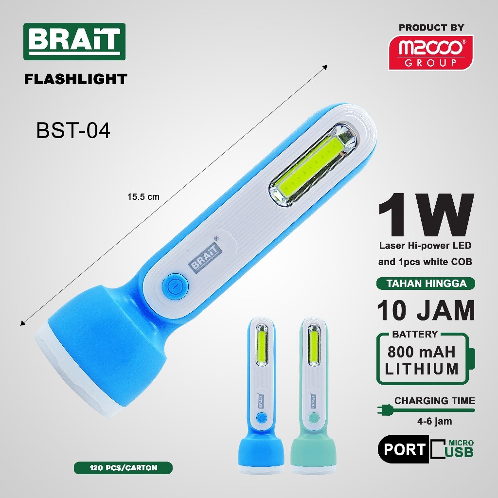 M2000 X BRAIT Senter Emergency BST-04