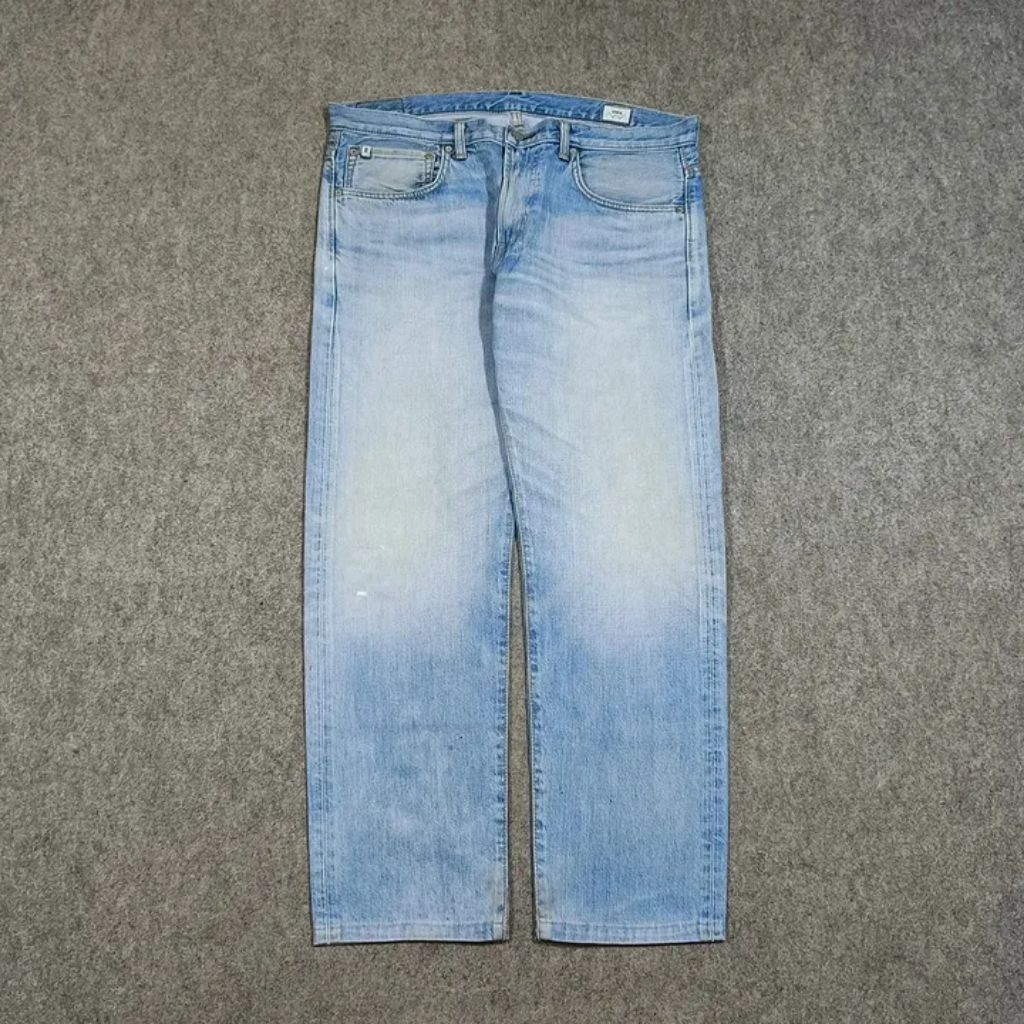 Celana straight jeans panjang pria EDWIN size 34 second