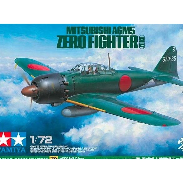 Tamiya 60779 1/72 Mitsubishi A6M5 ZERO (ZEKE)