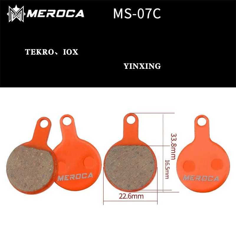 Foto Brakepad pad kampas rem Meroca bulat Tektro rem mekanik sepeda mtb