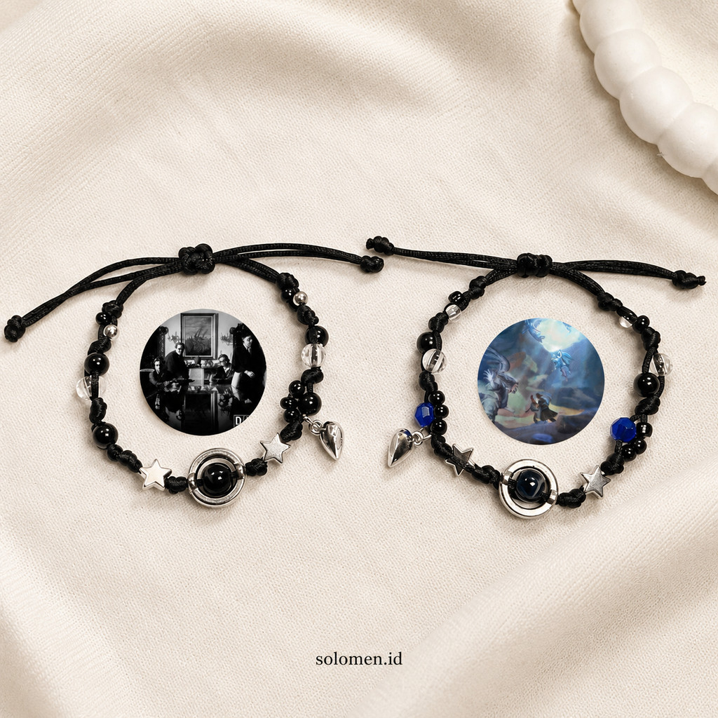 HINDIA FEAST BRACELET  / gelang hindia baskara / Gelang Album Hindia / Gelang tali album Hindia / Ge