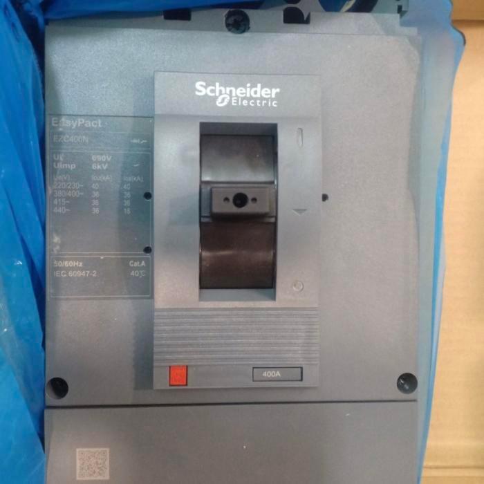 Mccb breker EZC 3P 300A 350A 400A schneider - 300A