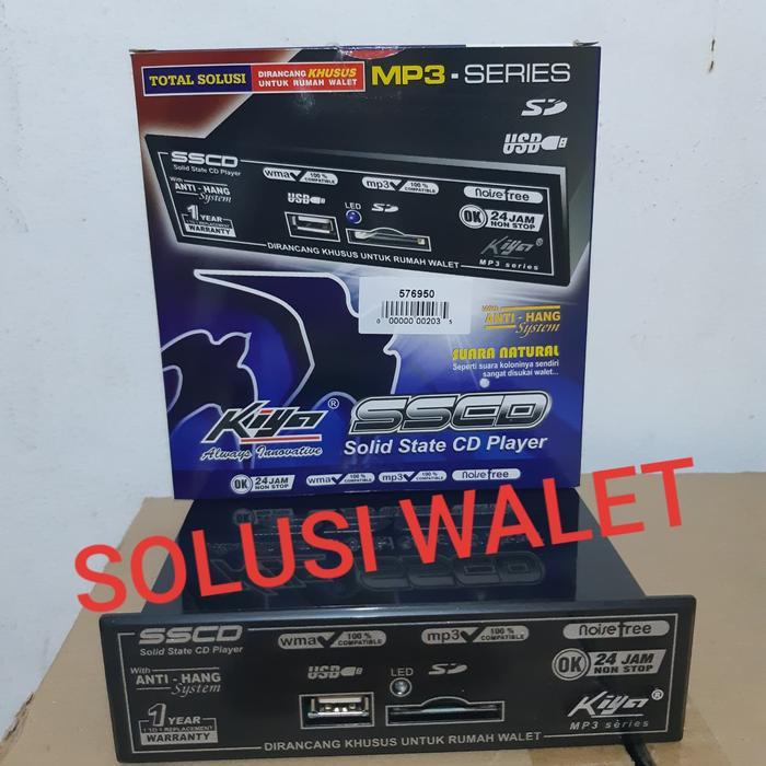 MP3 player SSCD Kiya suara walet
