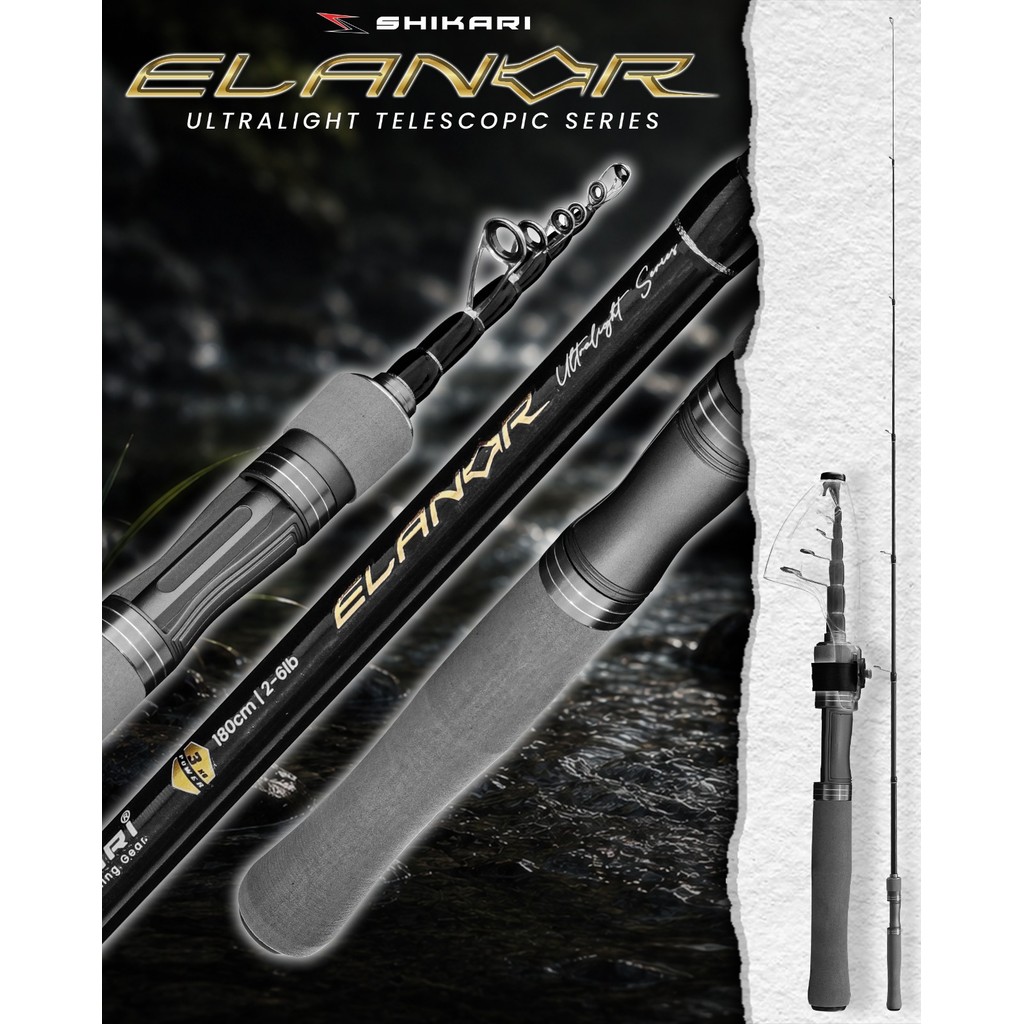 Shikari - Joran Elanor UL Telescopic - Joran Pancing