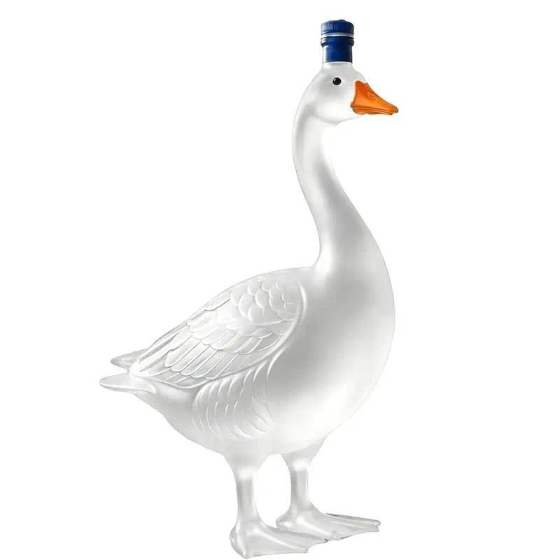 ABRU-30Th Anniversary 3D Sculpted Vodka Bottle, Vodka 3D Sculpted Goose Bottle, 350Ml Vodka Gift Fro
