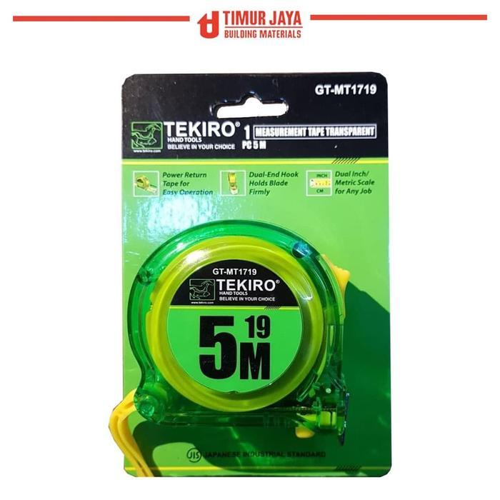 Meteran TEKIRO 5 M Hijau meteran - TEKIRO 5M