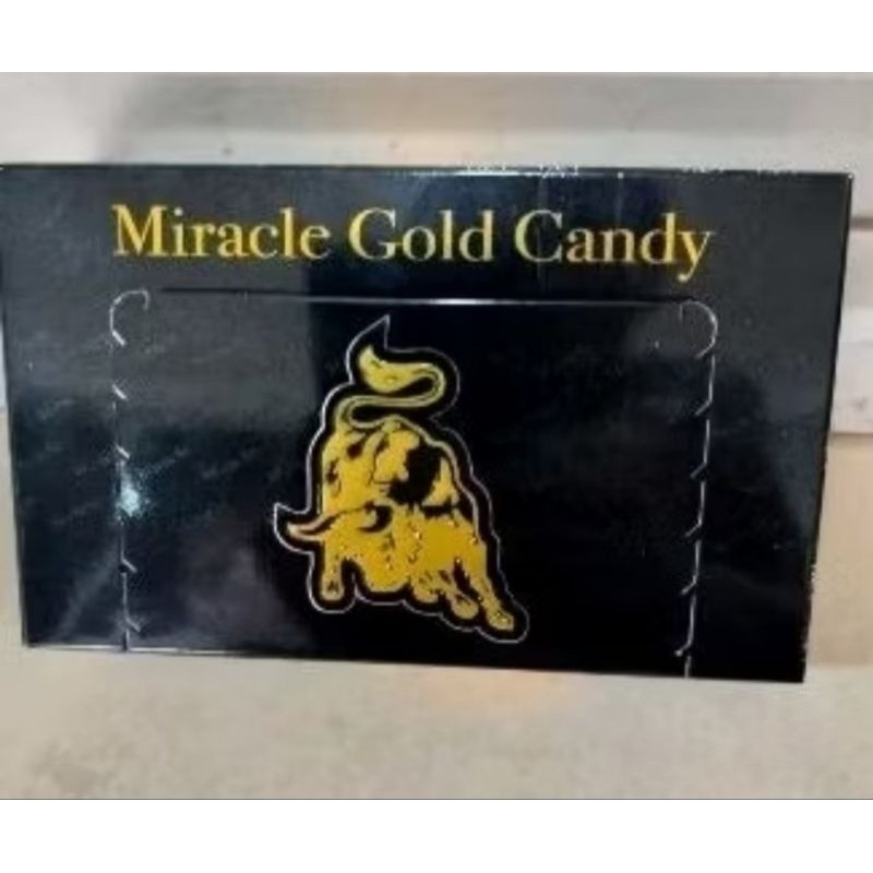 ( Terlaris) Miracle Gold Candy 30 Pcs
