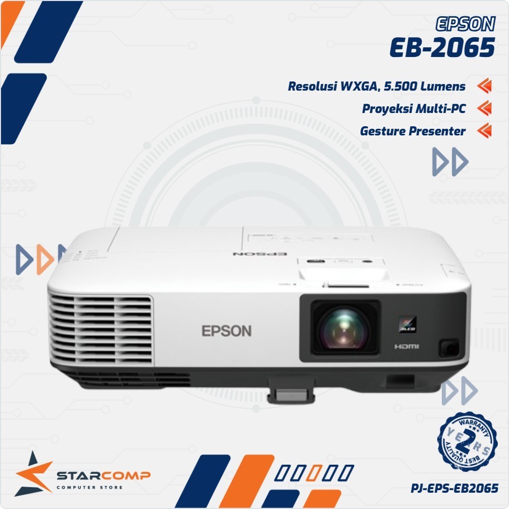 Projector EPSON EB-2065 EB 2065 XGA 5500 Lumen Proyeketor