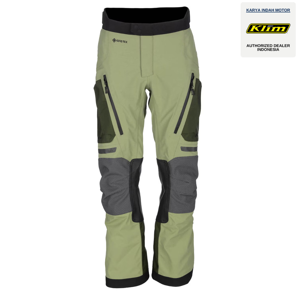 KLIM Artemis Pant Women Rifle Green - Oil Green GORE-TEX Adventure Riding Pants CE Level 2 Armor