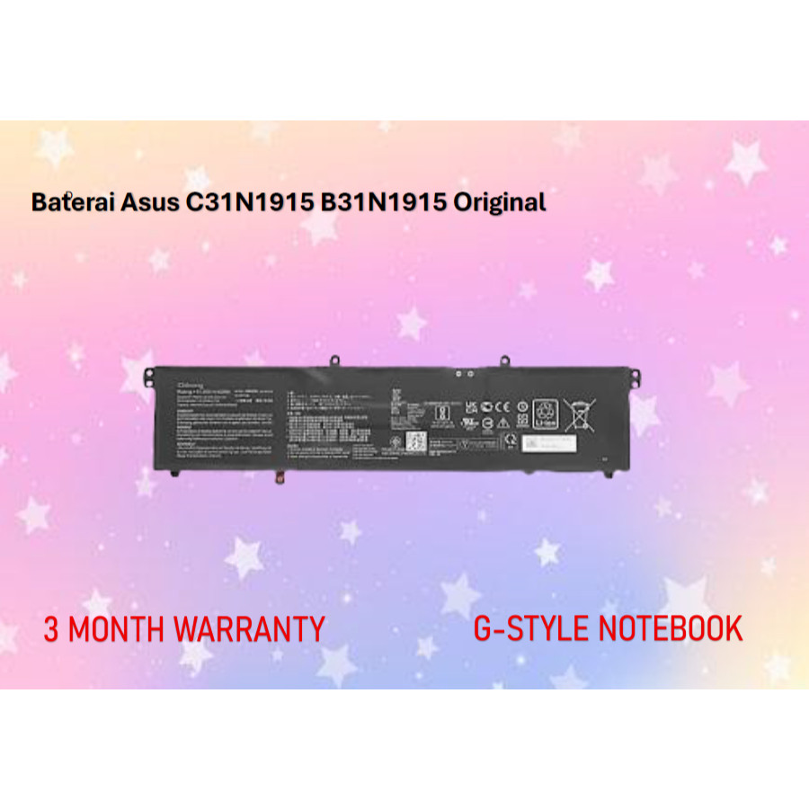 Baterai Laptop Asus C31N1915 B31N1915 Original
