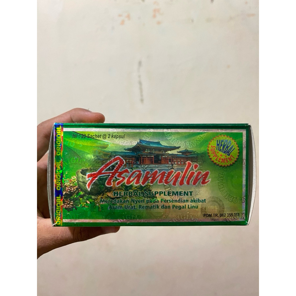 Terbaru~ BESTSELLERR original 100% asamulin kapsul