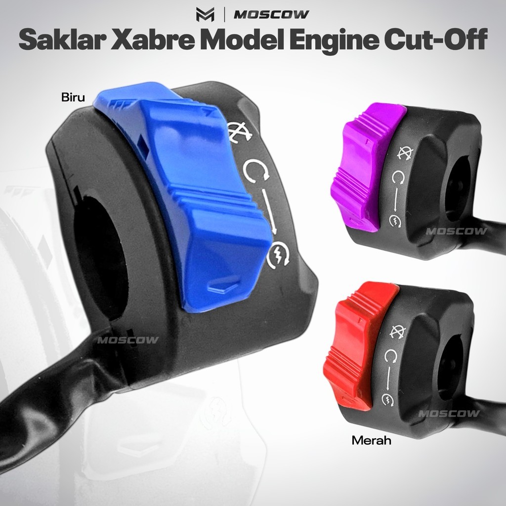 Saklar Xabre Stang Motor Custom Japstyle W175 RX King Vixion Soket PNP Saklar Kanan Yamaha Xabre Tom