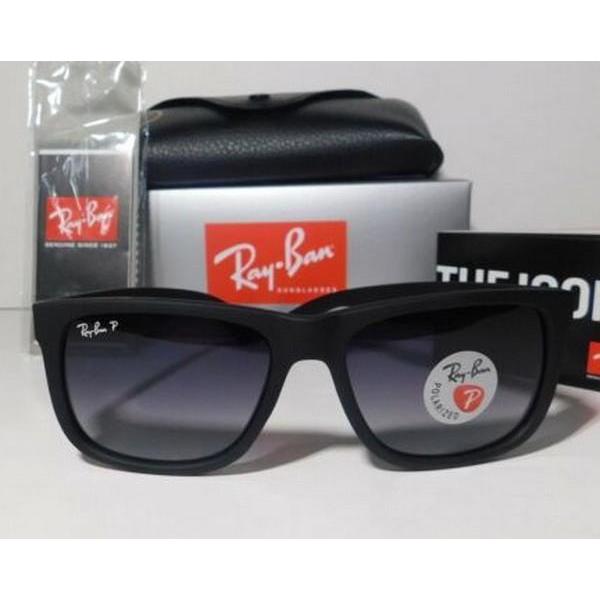 Kacamata Original Rayban RB4165 Wayfarer Justin (lensa hitam grey)