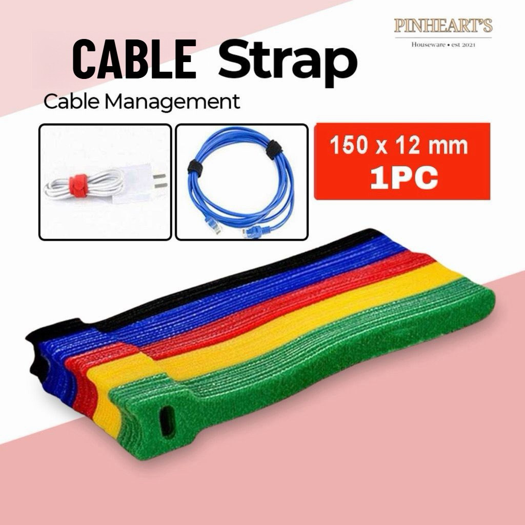 HSO - LOUVIN CABLE STRAP / PENGIKAT KABEL TIES NYLON / STRAP CABLE MANAGEMENT / STRAP PERAPI KABEL