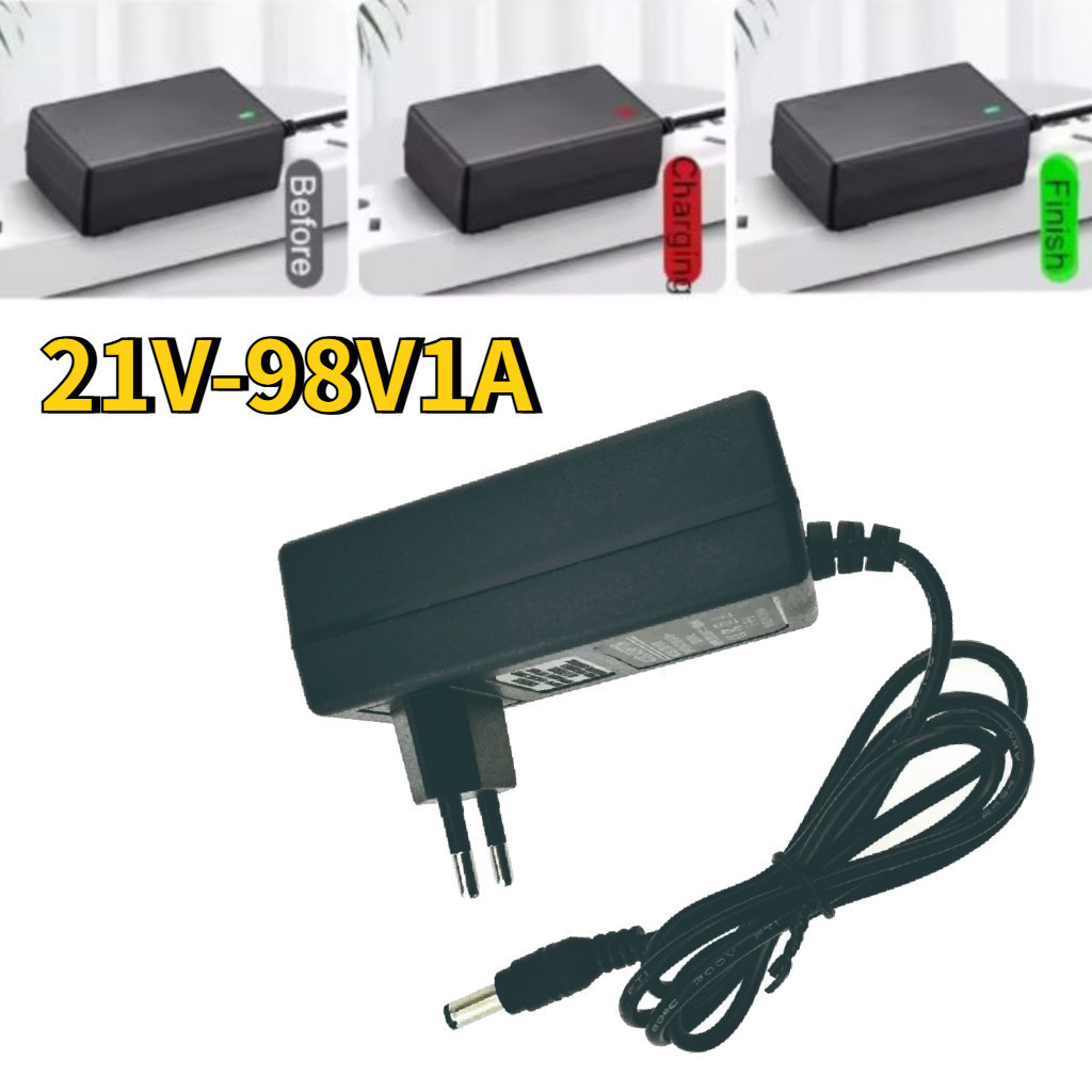 Charger Bor Batrai 21V Sampai 98V Untuk Semua Bor Cordless - 21V - 98V
