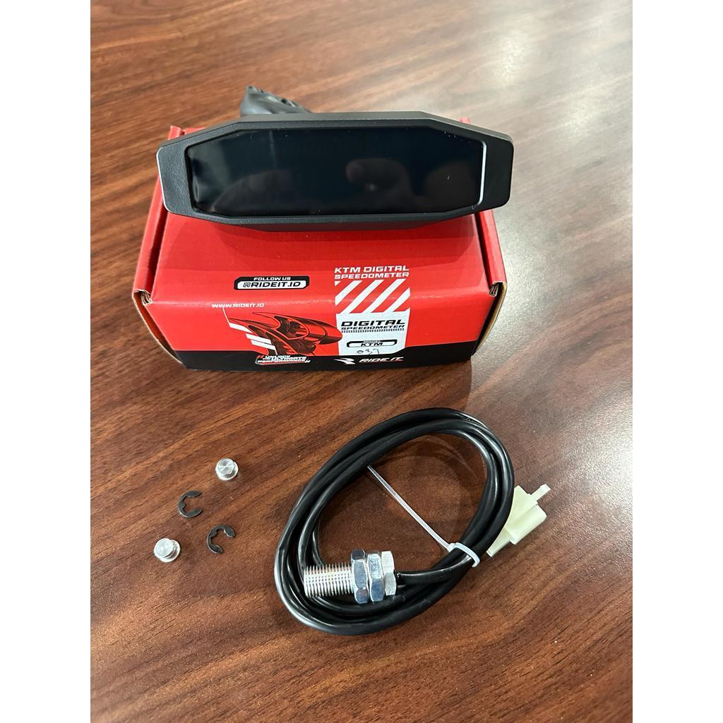Speedometer Digital KTM Gen 2 FULL DIGITAL XC Spido Spidometer Full Indikator Universal CB GL Trail 