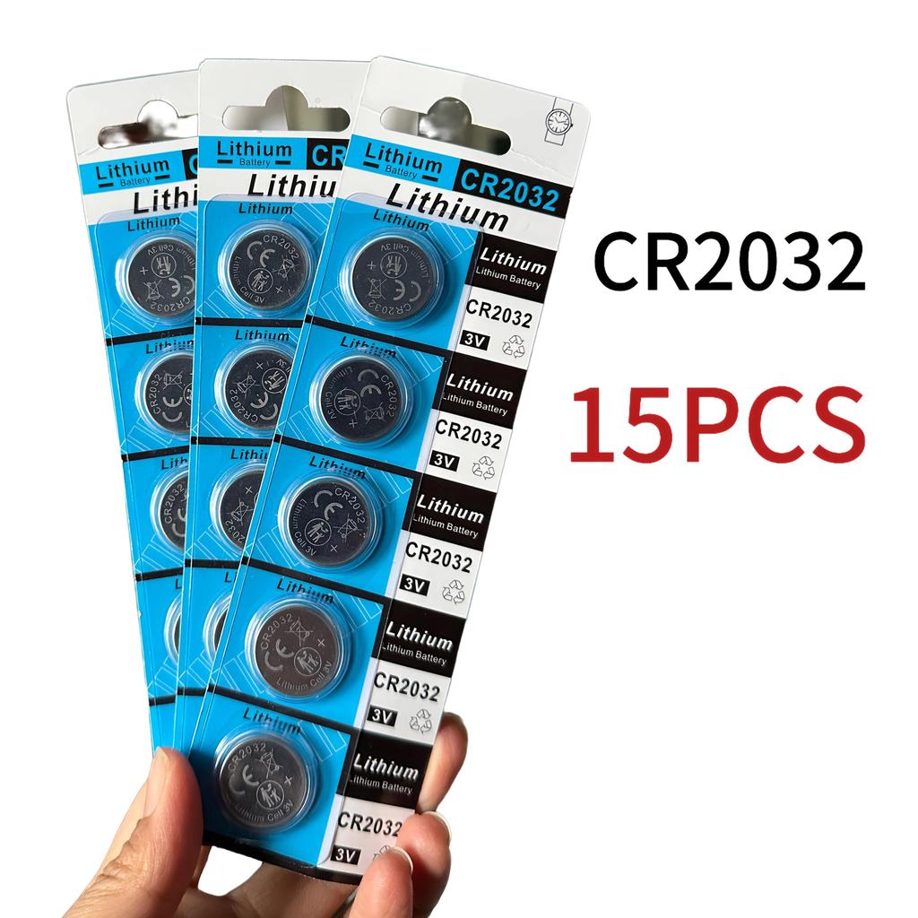 5-200pcs CR2032 3V LR41 Lithium-Ion Button Battery Is Suitable for Remote Control, Electronic Toys, 