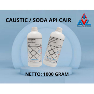 NAOH CAIR / CAUSTIC SODA CAIR/ SODA API ANTI SUMBAT CAIR/ SODA API FLAKE - 1000 GRAM