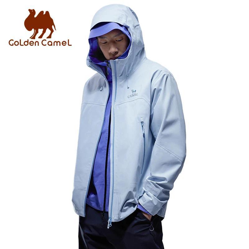 GOLDEN CAMEL Hard Shell Jackets Unisex  Professional Windbreakers Windproof Waterproof High Performa
