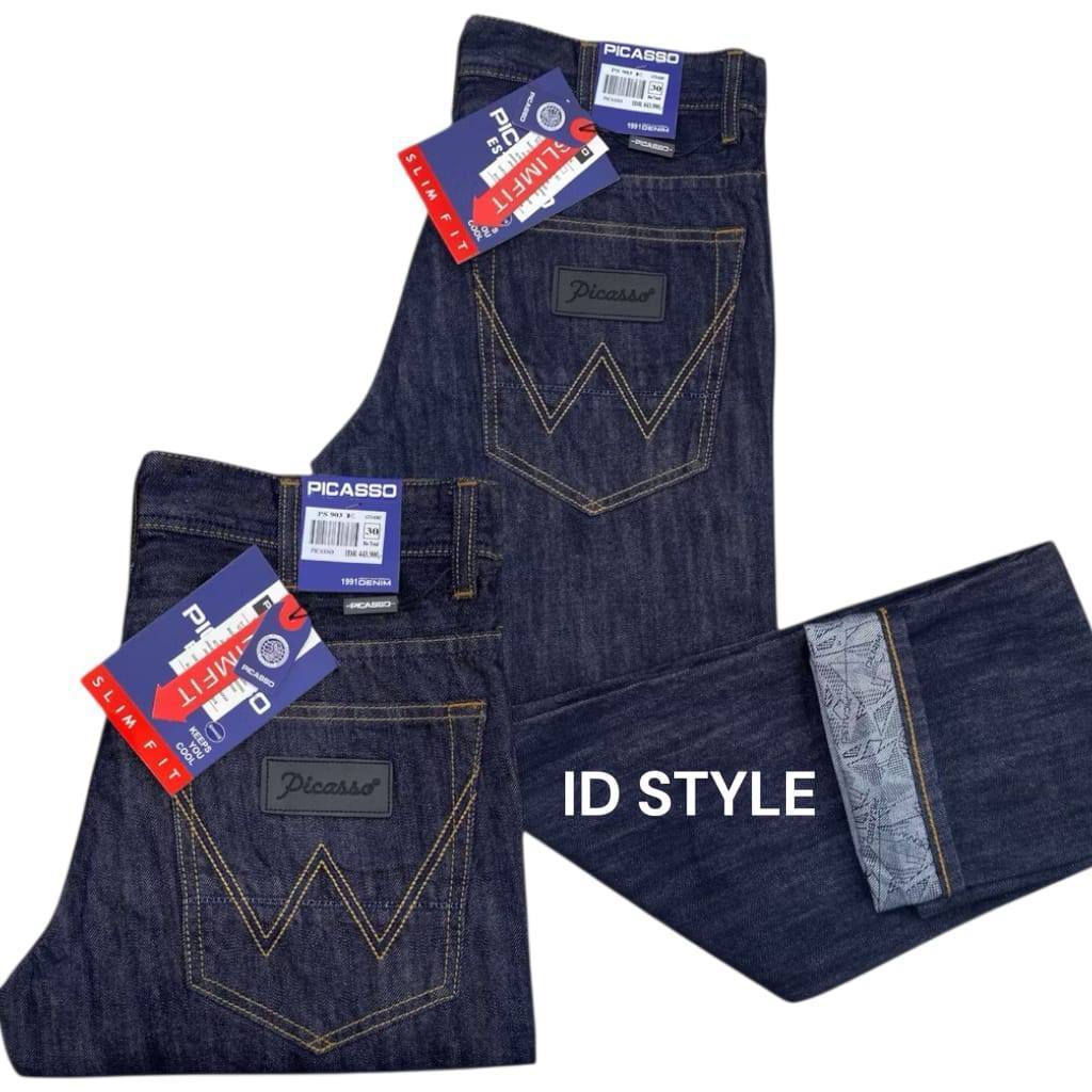 TERLARIS PICASSO JEANS ORIGINAL  Celana Jeans Panjang Pria PICASSO  Original Denim Premium Slim Fit 