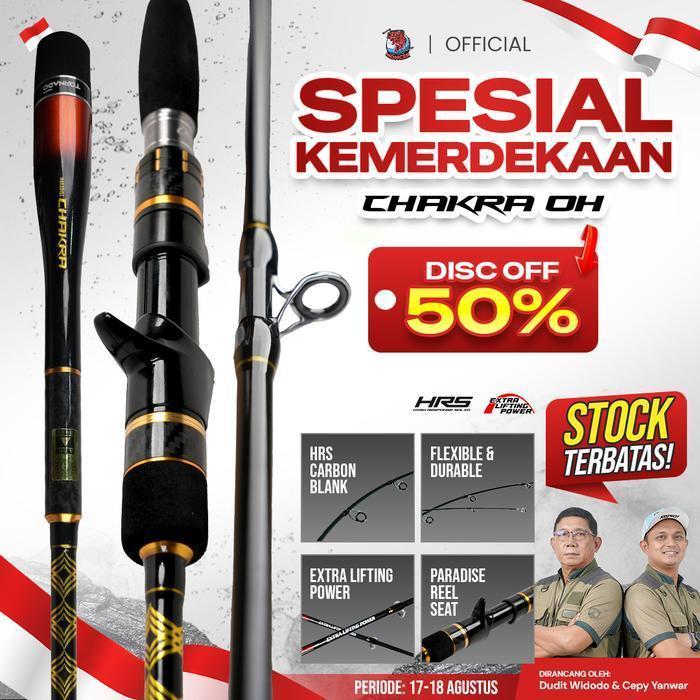 NEW PARADISE - Joran Pancing Paradise Chakra OH Overhead Joran Pancing Specialist Jigging Mancing