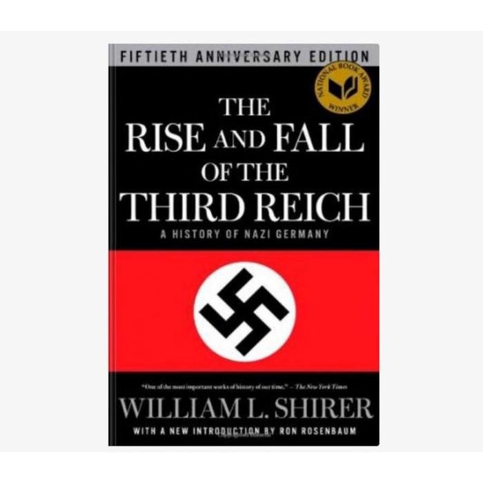 buku fisik The Rise and Fall of the Third Reich