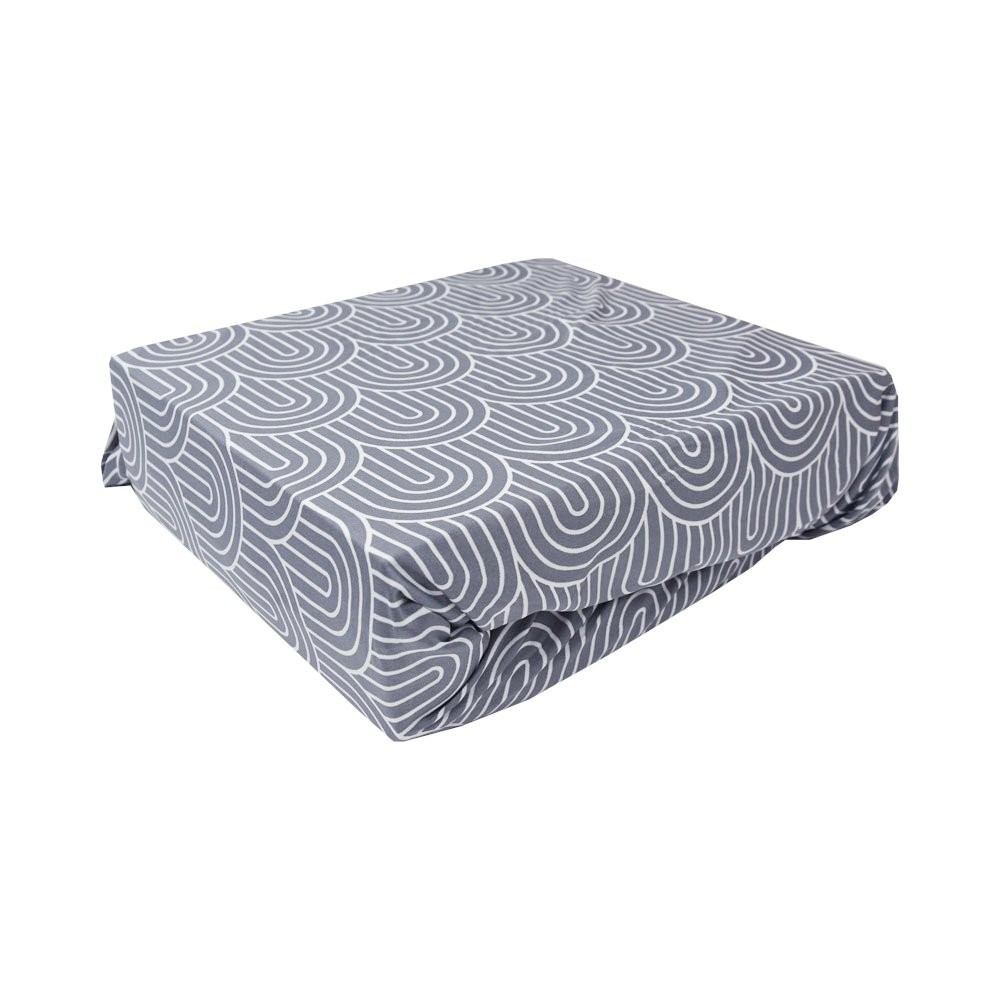 Informa 245X120 cm Sarung Sofa Arches - Abu-Abu Sofa Cover Kain Cover Tempat Duduk Alas Sofa Kain Al