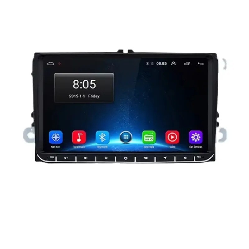 9 Inch Ips Screen 2 Din Car Dvd  Gps Navigation RDS DSP 1G 16G  2G 32G Android 10.0 Car Multimedia P