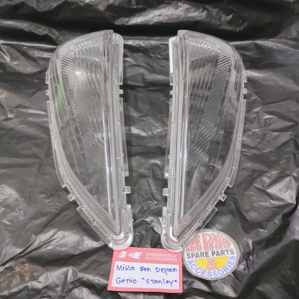 Mika sen depan Honda Genio SET Ori Stanley Kaca Reting Sein Depan Limited Item Barang Langka Spare P
