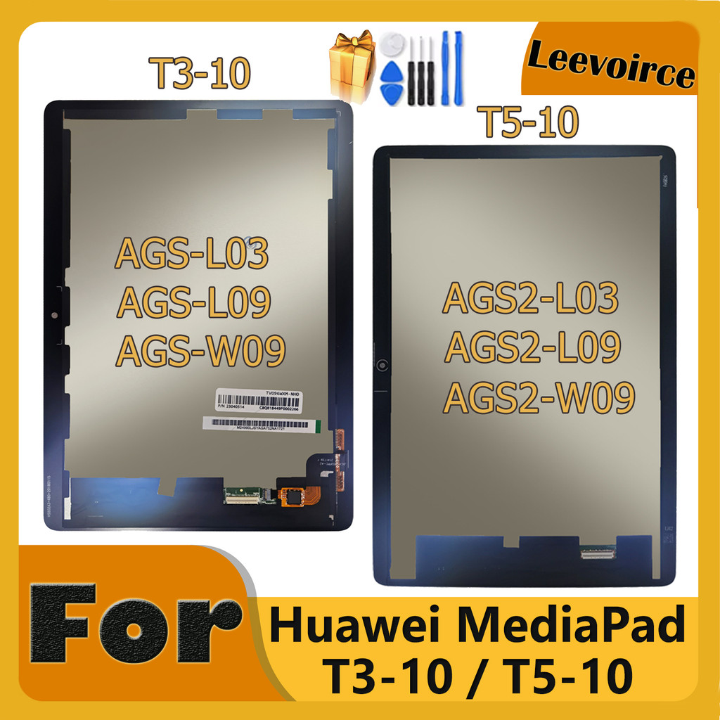 T5 T3 Frame For Huawei MediaPad T3 T5 10 AGS-L09 AGS-W09 AGS-L03 AGS2-W09 AGS2-L09 LCD Display Touch