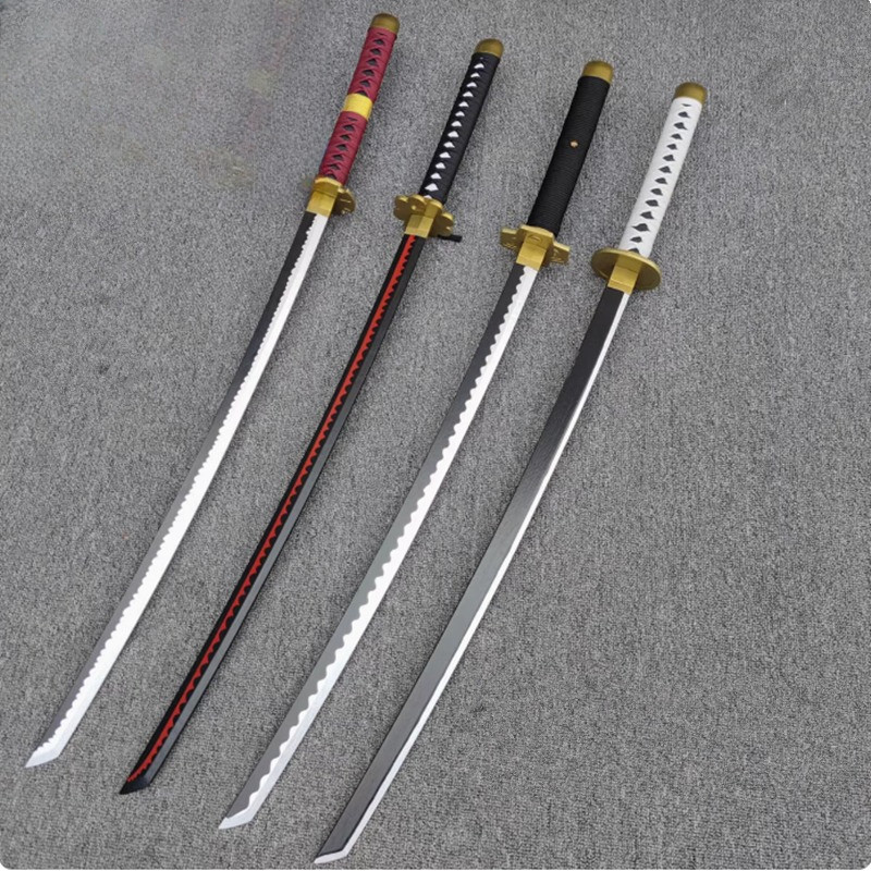 72cm Zoro Katana Sandai Kitetsu Sword Wooden Ninja Blade Anime Cosplay Prop Real Size Japanese Katan