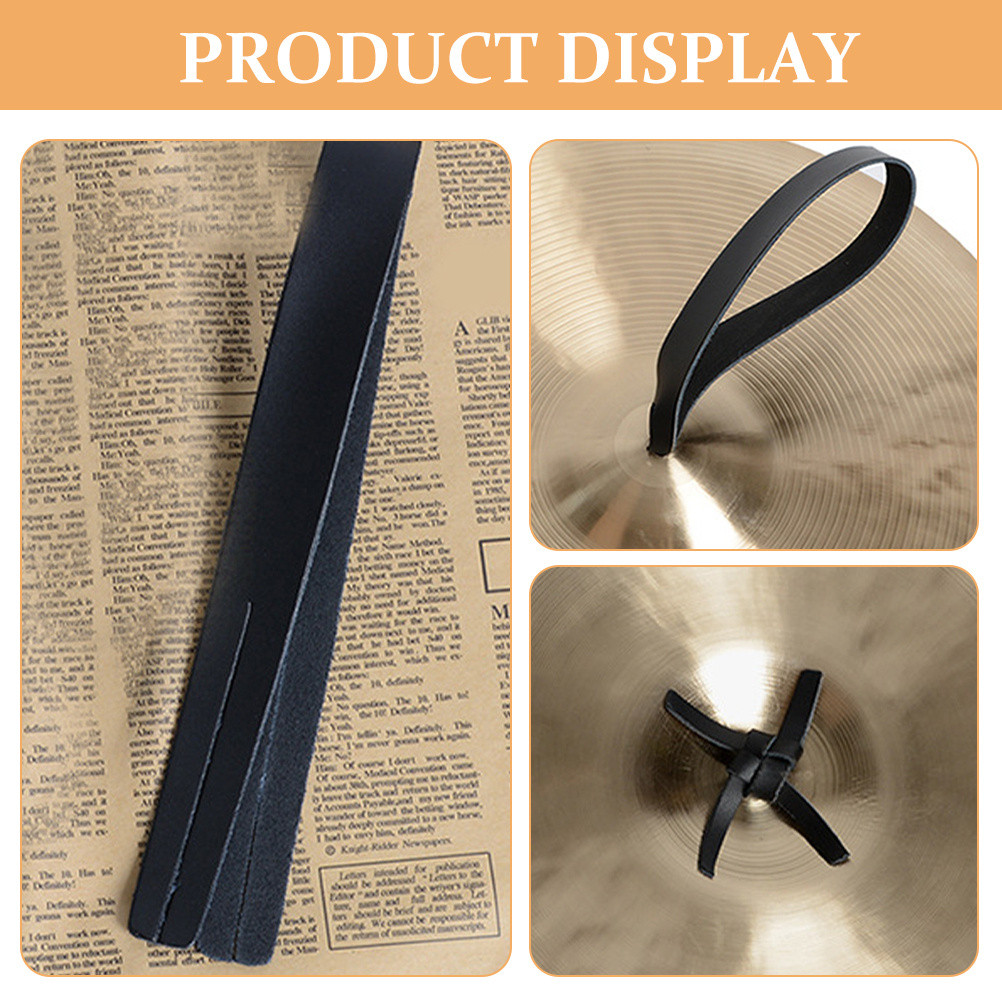 Cymbal Wristband Cowhide Hand Protector Lightweight Palm Pad Belt For Drummers Secure Fit Cymbal Han