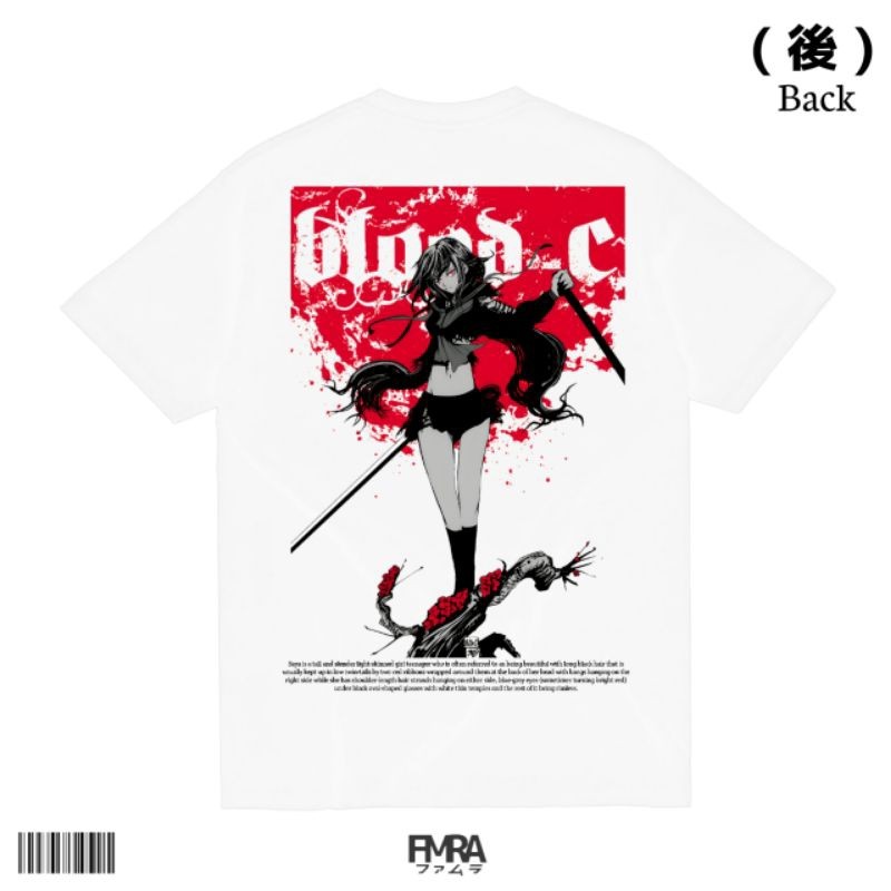 (COD) FAMURA T-Shirt / Kaos Baju Kisaragi Saya Blood C