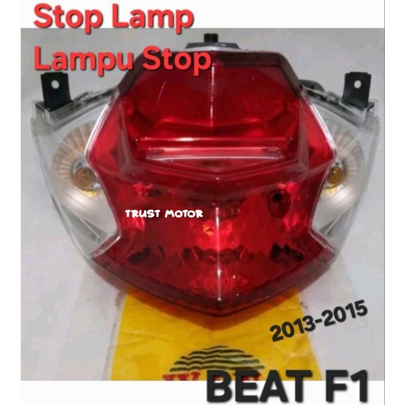 Lampu Belakang Lampu Stop | Stop Lamp Sepeda Motor Honda BEAT POP | BEAT KARBU | BEAT DELUXE 2020 | 