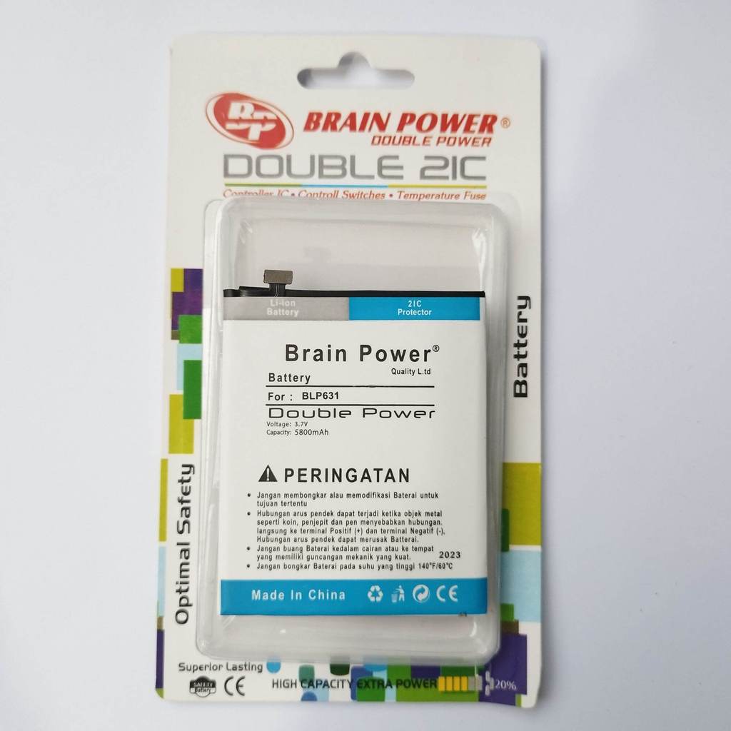 Battery Baterai Batre oppo F5 Youth / F5 Pro / F5 / F3 Blp631 5800 MAH DOUBLE POWER JKTPST