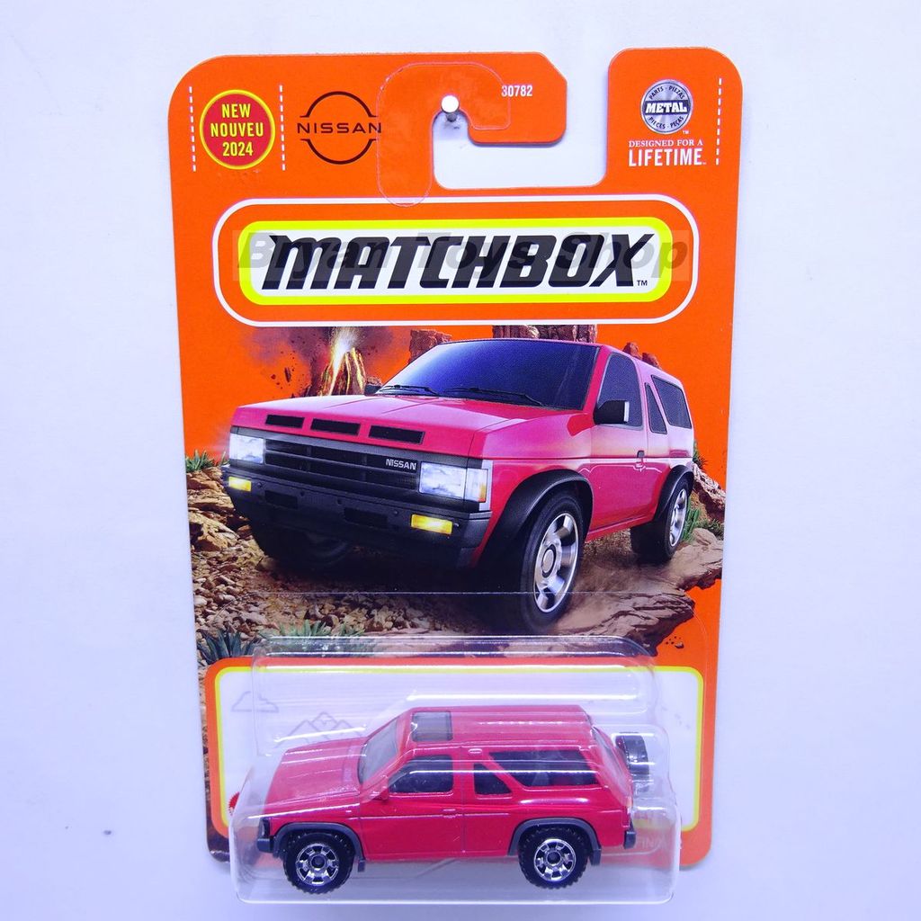 Matchbox 1985 Nissan Pathfinder Merah
