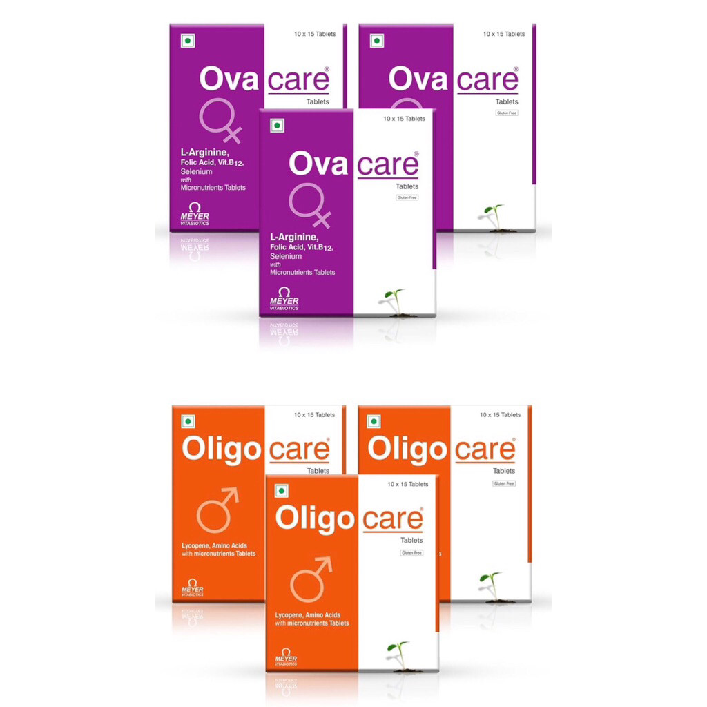 Oligocare Dan Ovacare (Program Kehamilan) 15 Tablet/ 1 Strip - India