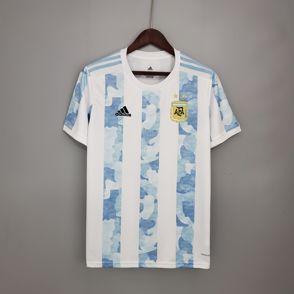 Jersey 2020 Argentina home A27 T shirt pria