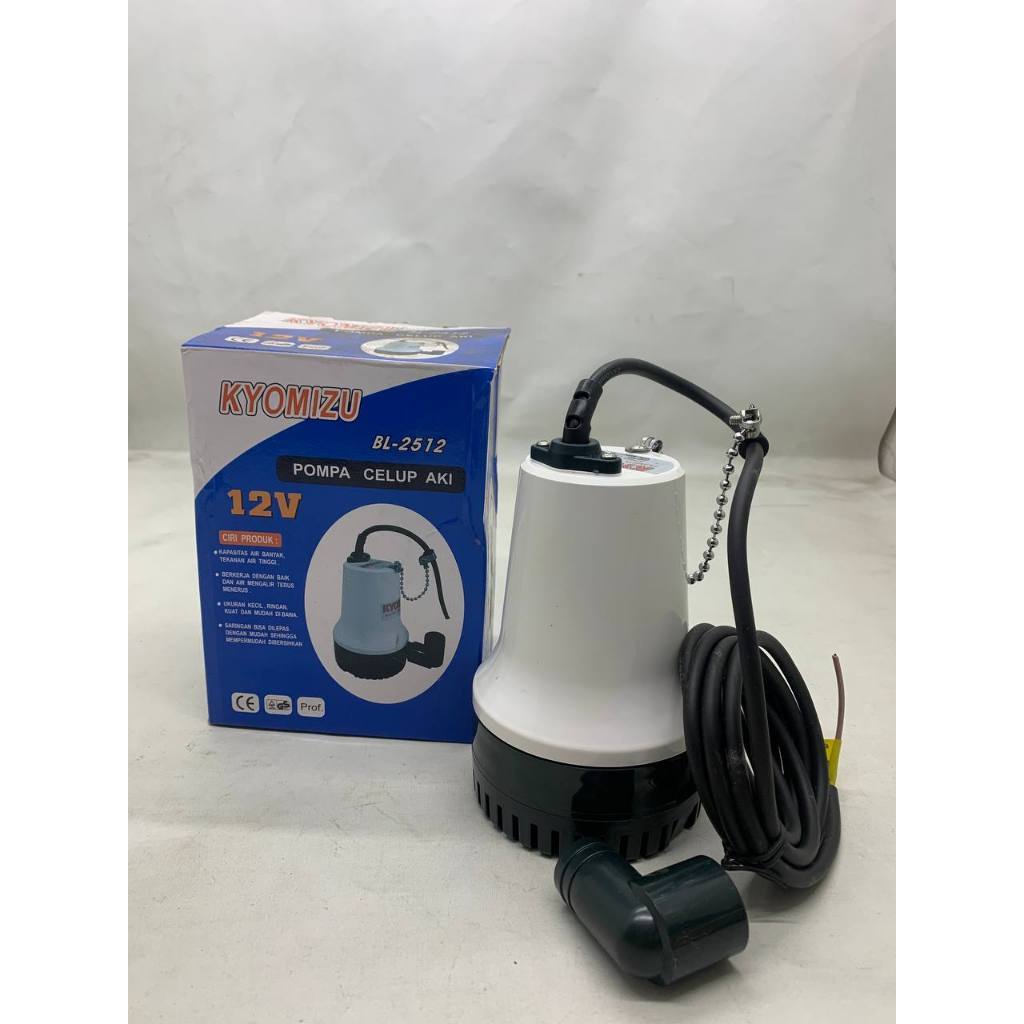 Pompa Celup aki KYOMIZU BL 2512/Pompa celup Aki Berkualitas