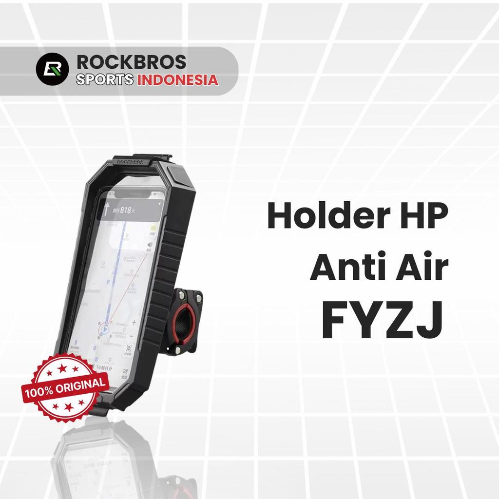 ROCKBROS FYZJ - Phone Holder Bag Sepeda - Tas HP Sepeda Motor - Waterproof Touchscreen Bag - Holder 